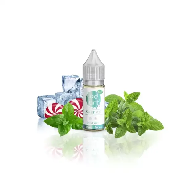 LQD Art: Juice Nic Salt Mint Art - Ice