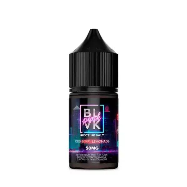 Juice Nic Salt Iced Berry Lemonade - Pink | Blvk Unicorn