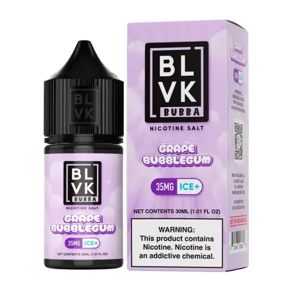 Juice Grape Bubblegum NicSalt - Bubba | BLVK Unicorn