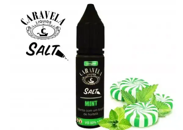 Líquido Mint - SaltNic / Salt Nicotine - Caravela