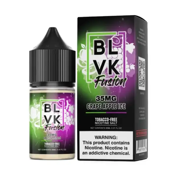 Juice Nic Salt Blvk Unicorn Grape Apple Ice - Fusion
