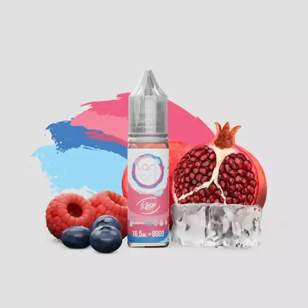 Juice nicsalt Blue Razz Pomegranate Ice Fusion Art - LQD Art