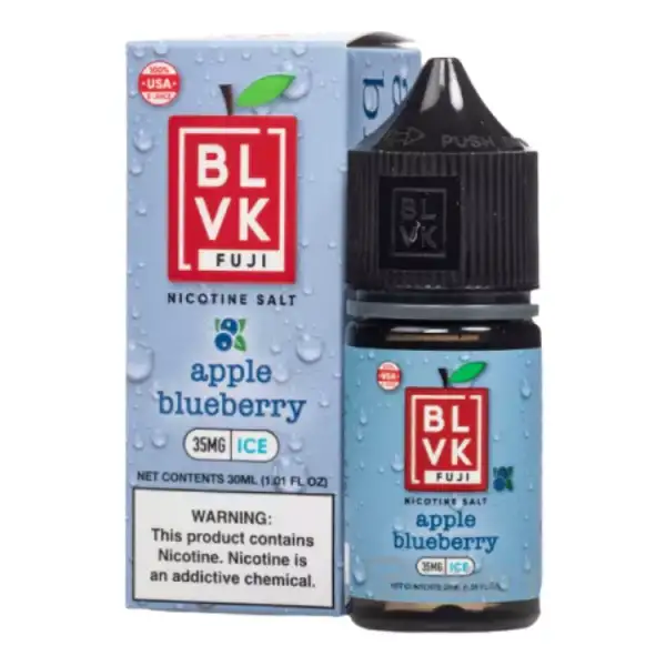 BLVK Unicorn: Juice NicSalt Apple Blueberry Ice - Fuji