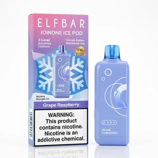 Elf Bar Cartucho JoinOne Ice 25000 puffs com a caixa original