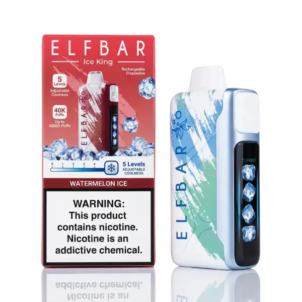 Elf Bar Ice King 40K 40.000 puffs com a caixa original