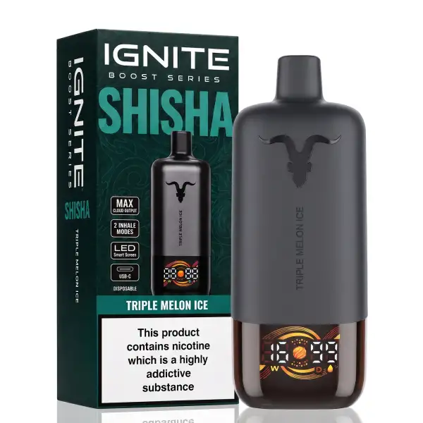 Ignite Shisha 40K 40000 puffs com a caixa original