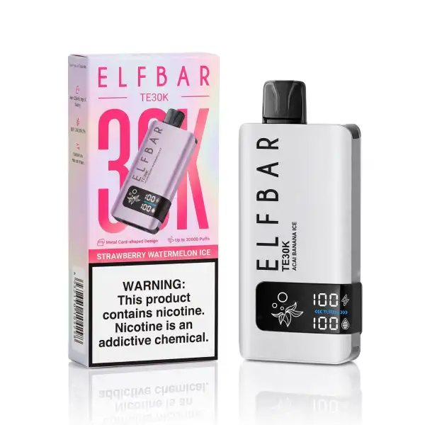 Elf Bar TE30K 30.000 puffs com a caixa original