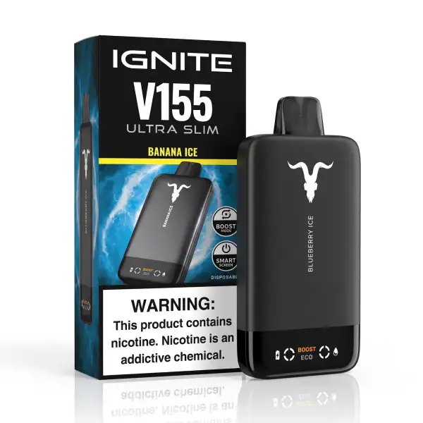 Ignite V155 Ultra Slim 15.500 puffs com a caixa original