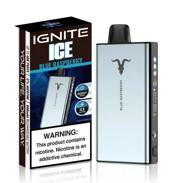 Ignite V400 Ice 40.000 puffs com a caixa original