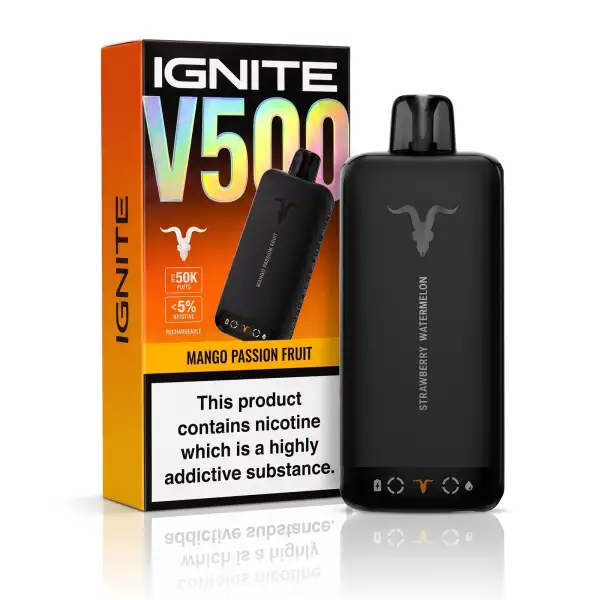 Ignite V500 50.000 puffs com a caixa original