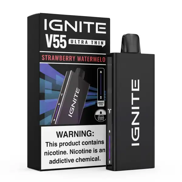 Ignite V55 Ultra Thin 5.500 puffs com a caixa original